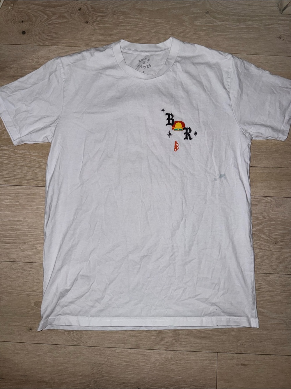 Born X Raised x Taco Bell White Tee - Picture 3 of 5